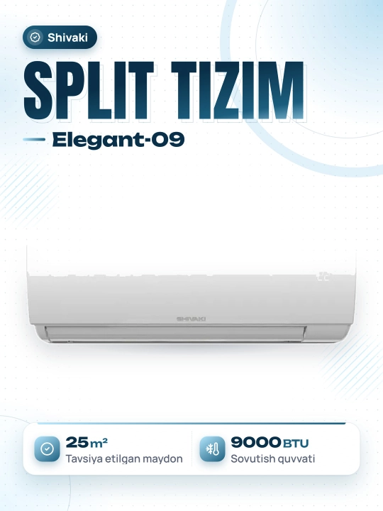 Konditsioner Shivaki Elegant-09 - 