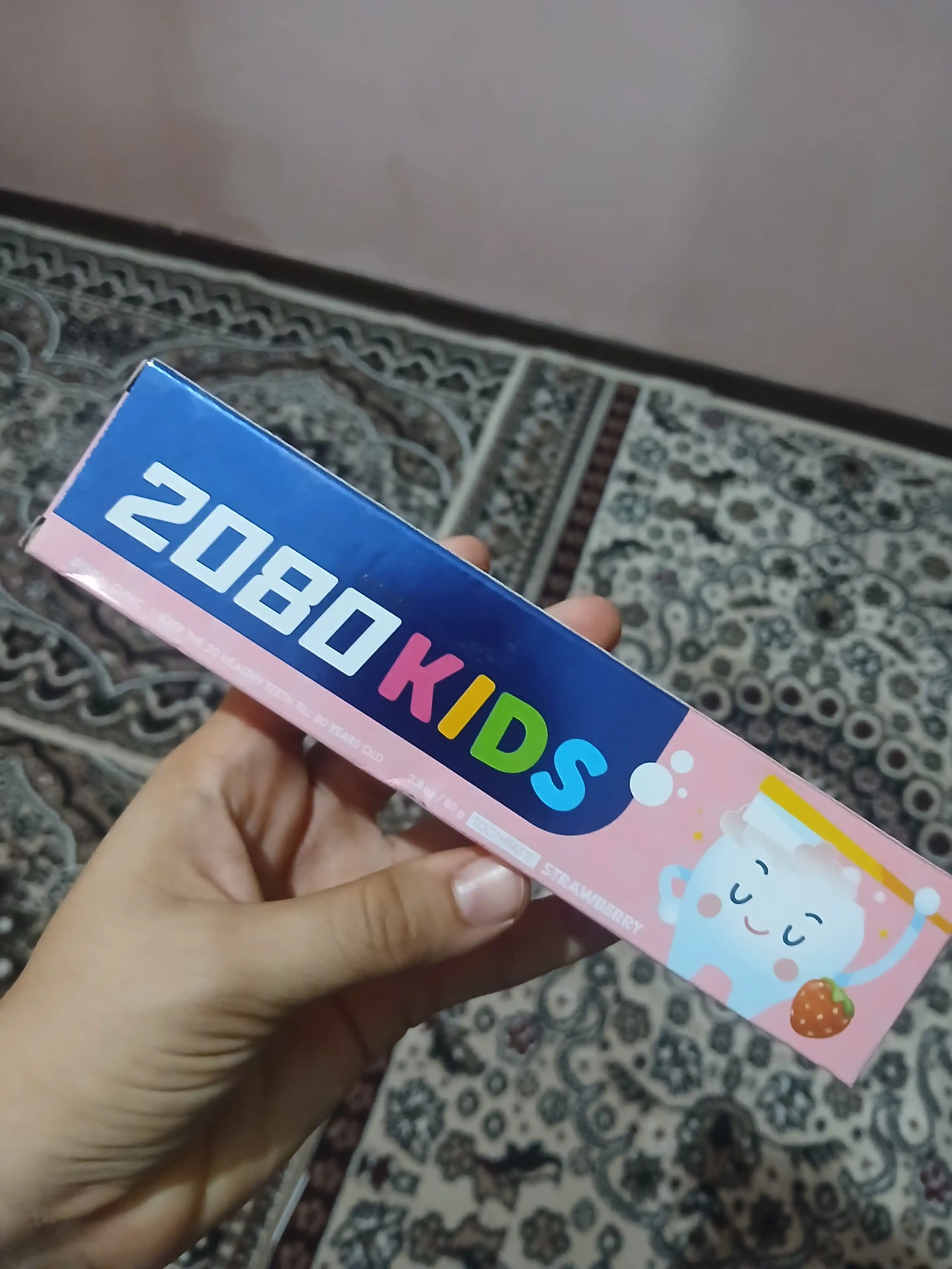 Зубная паста детская, защищает от кариеса, 2 года+, Корейский, Dr.Clinic 2080