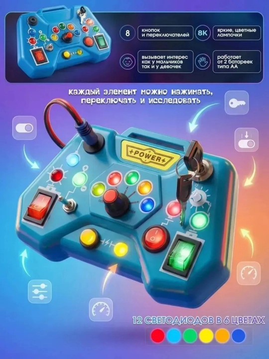 Rivojlantiruvchi yoritgichli elektron bizibord