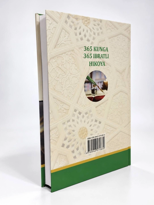 365 kunga 365 ibratli hikoya — Tarbiyaviy ma’naviy hikoyalar kitobi, har kun uchun ibratli