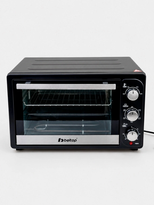 Мини-печь "BELTOP" 36 л, 1500 Вт, конвекция, 100-270°C, подсветка, электродуховка