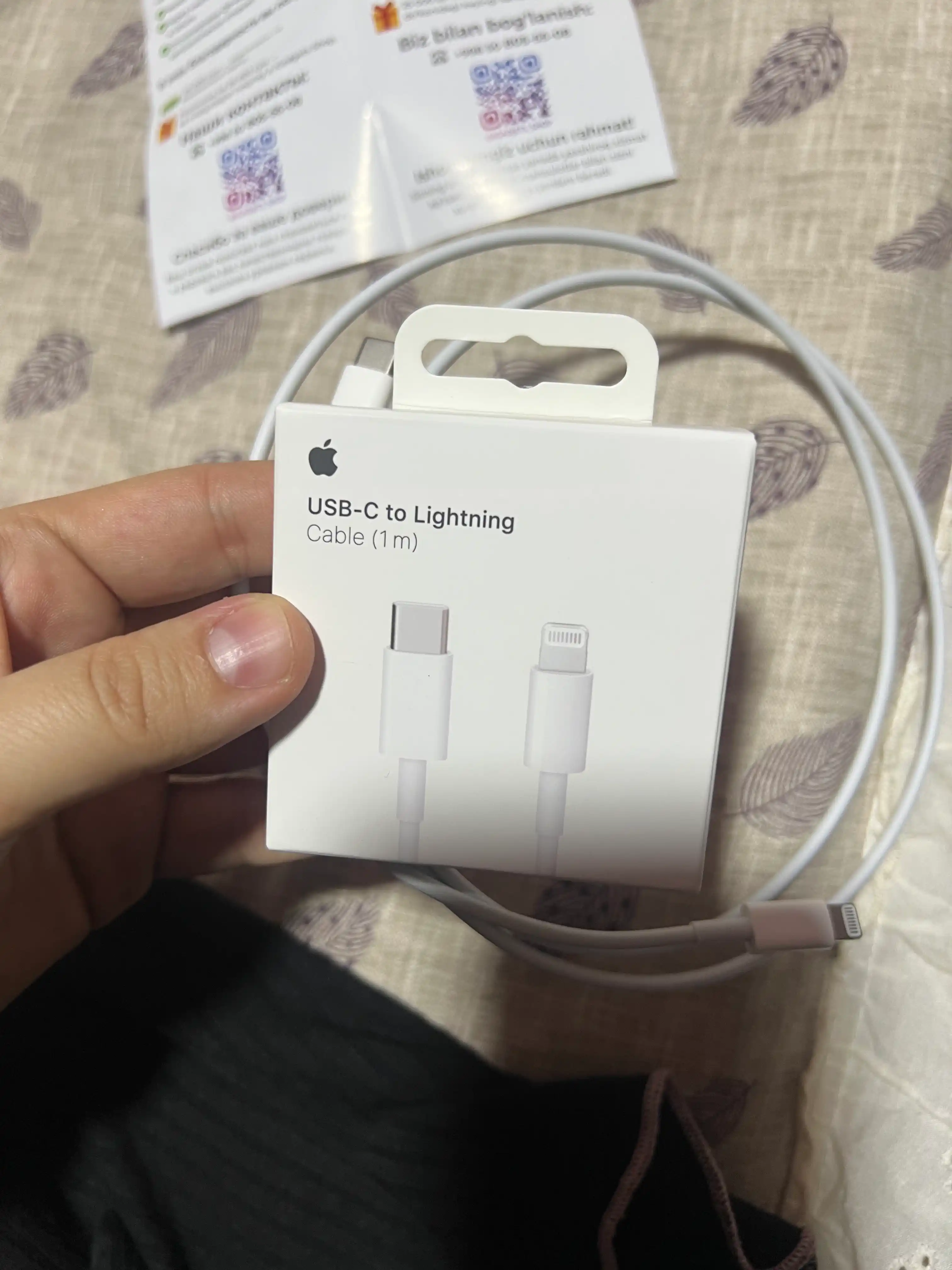 Кабель Apple USB-C - Type-C / Lightning 60W / 240W 1м / 2м для iPhone, iPad, MacBook