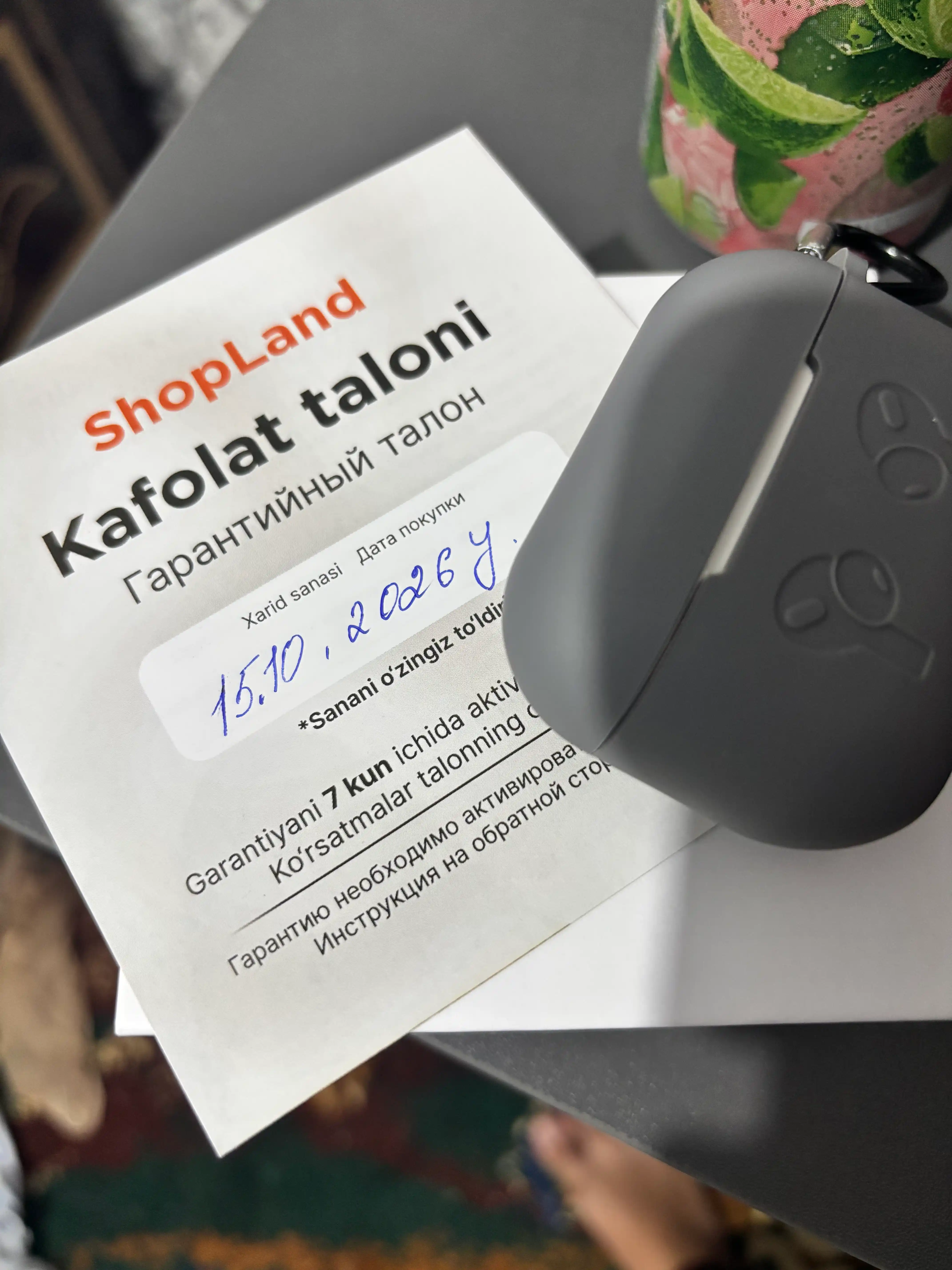 Simsiz quloqchinlar Pro 2 Premium, iPhone va Android uchun sensorli naushnik. ShopLand