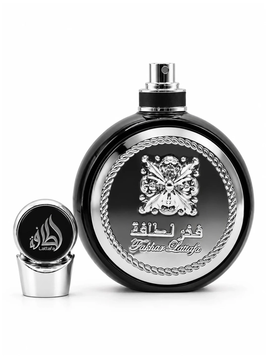 Lattafa Fakhar Black erkaklar uchun parfyumeriya suvi, Eau de Parfum, 100 ml