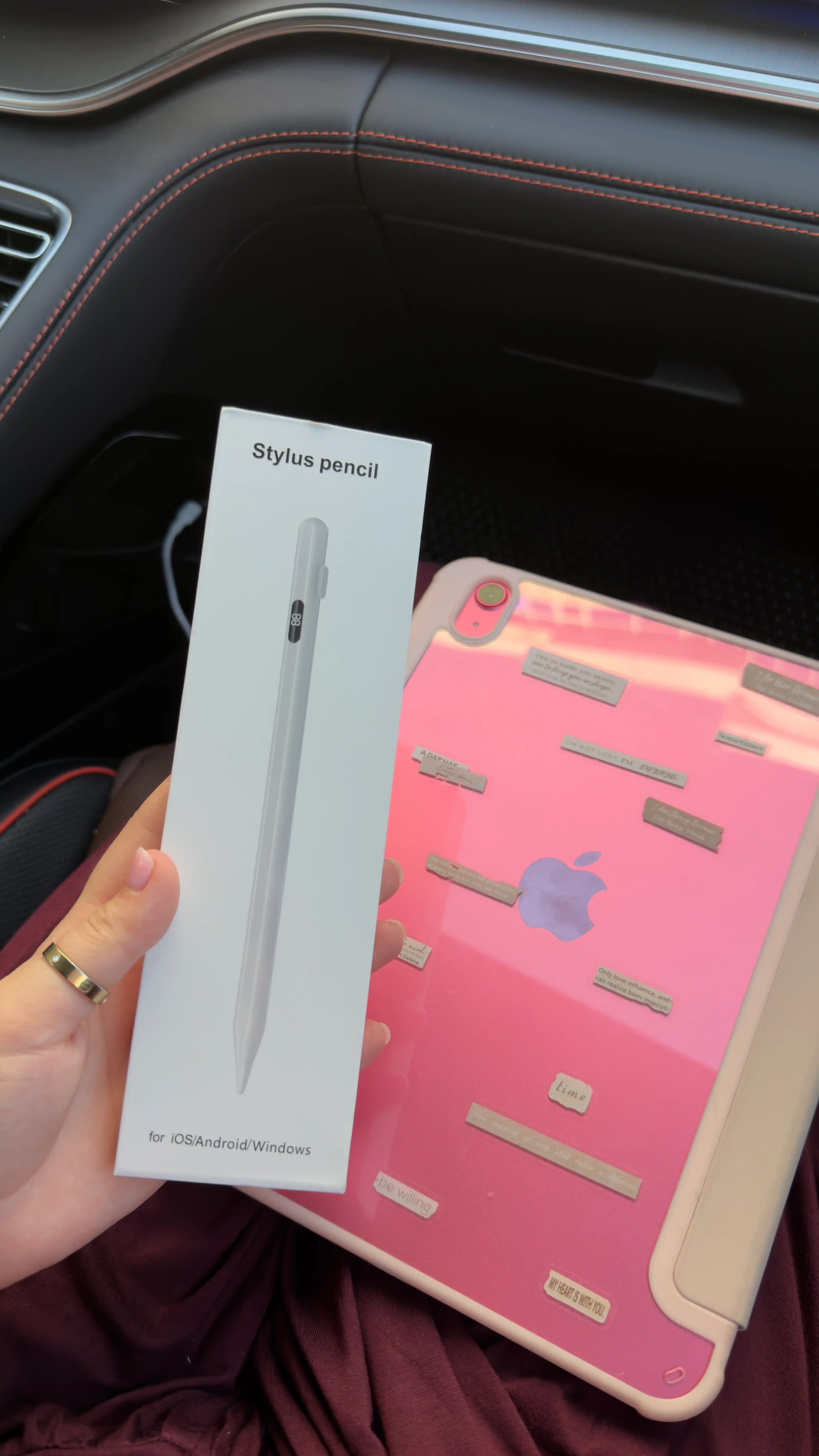 IPhone, iPad, Android va boshqa ekranlar uchun aqlli universal stilus, sensorli ruchka