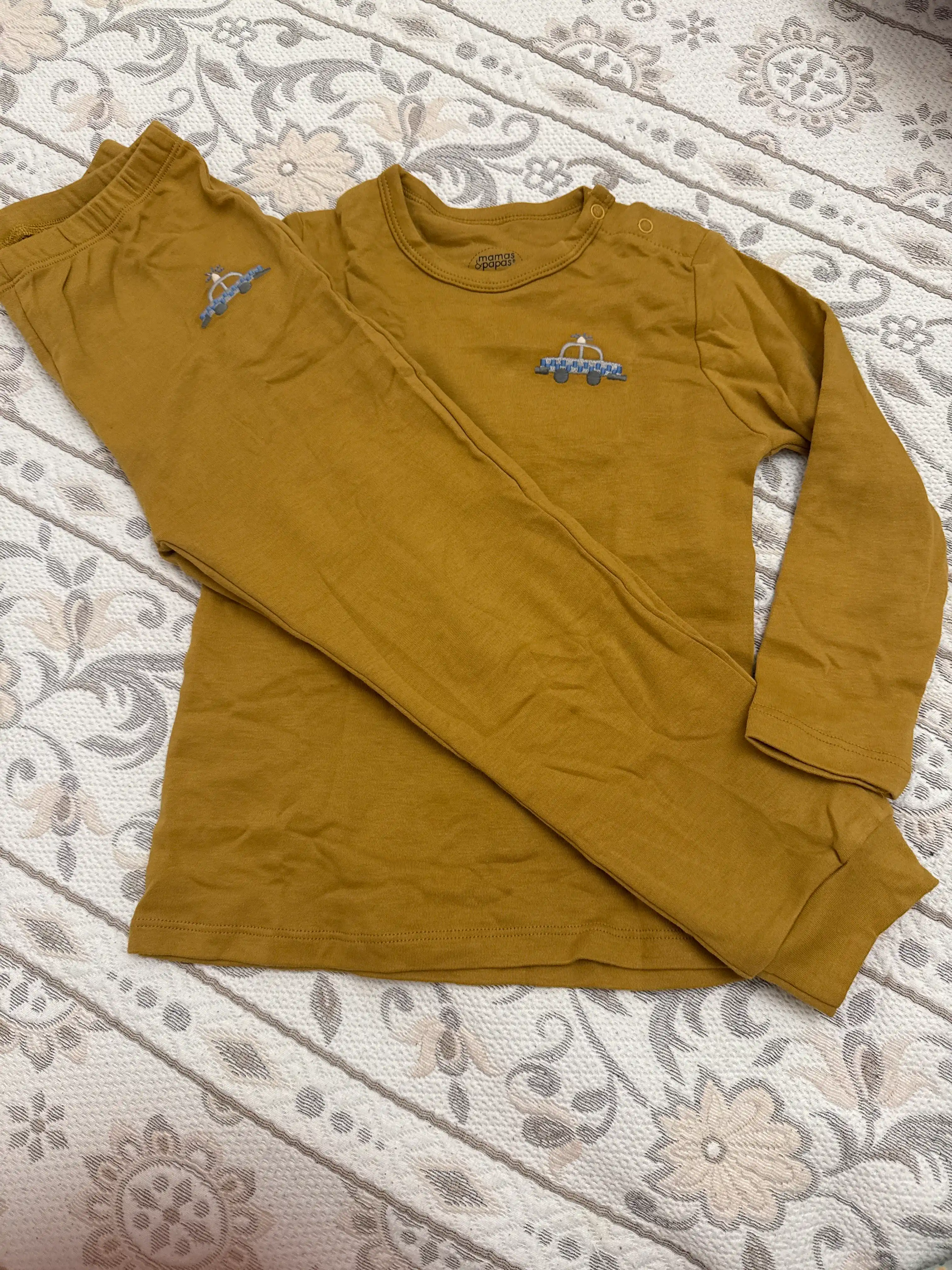 Комплект из 2 пижам для малышей Mamas & Papas, органический хлопок