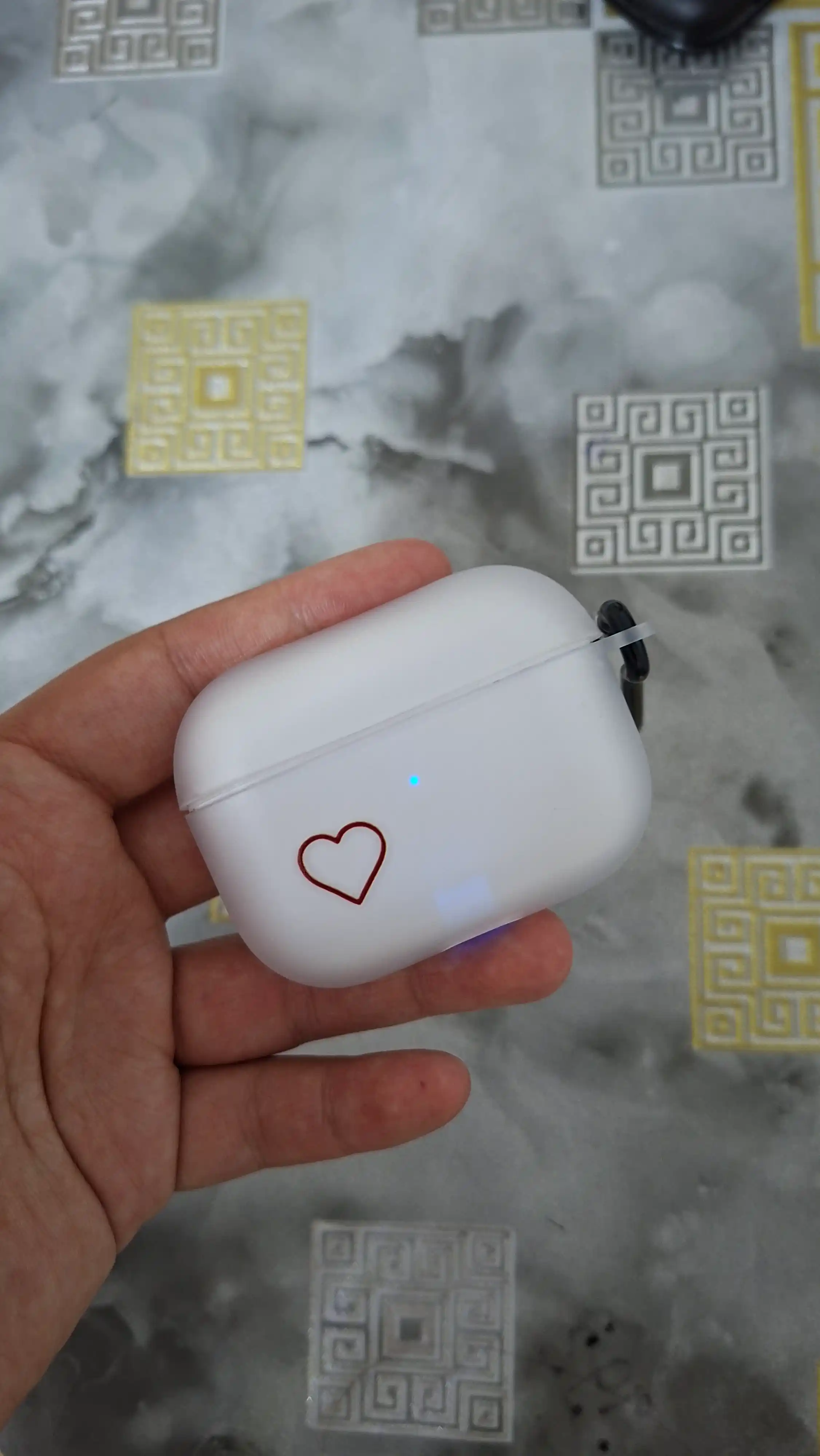 Airpods uchun chexol Airpods 3, Airpods Pro, Airpods 2 pro, 3, 4, xira va bosma