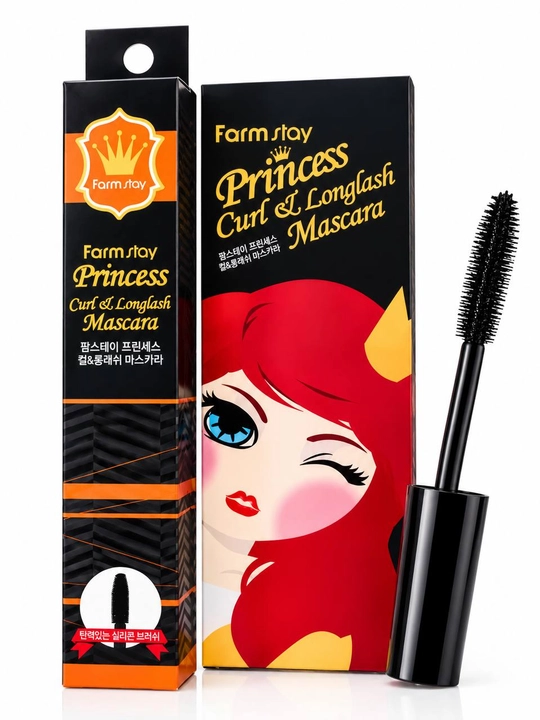 Тушь для ресниц Farm Stay Princess Curl & Longlash Mascara
