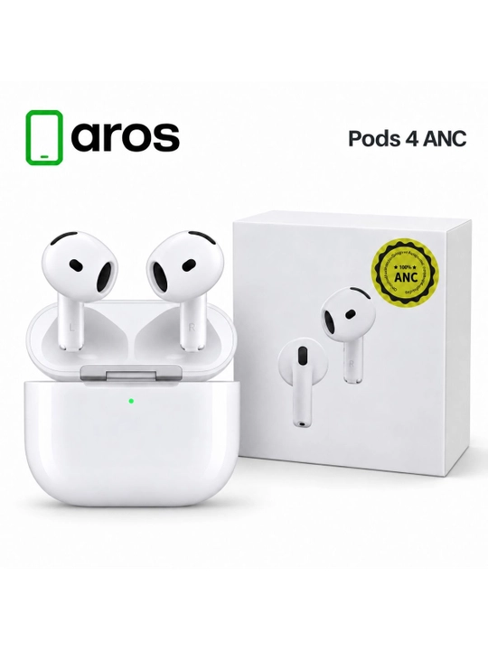 Simsiz quloqchinlar Pods 4, ANC faol shovqinni kamaytirish, Bluetooth 5.3, mikrofonli - 