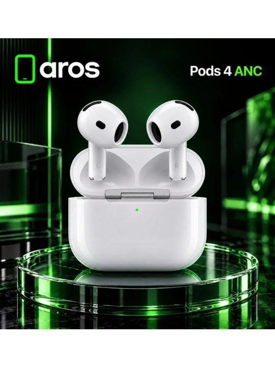 Simsiz quloqchinlar Pods 4, ANC faol shovqinni kamaytirish, Bluetooth 5.3, mikrofonli