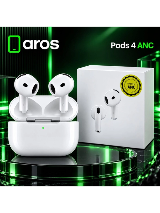 Simsiz quloqchinlar Pods 4, ANC faol shovqinni kamaytirish, Bluetooth 5.3, mikrofonli