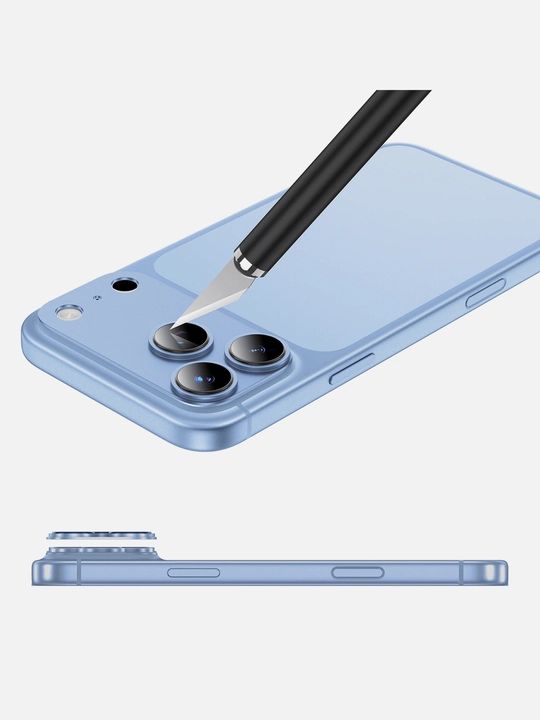 Защитное стекло для камеры iPhone 18/17 Pro/Pro Max. Green Lion Camera Lens Полная защита