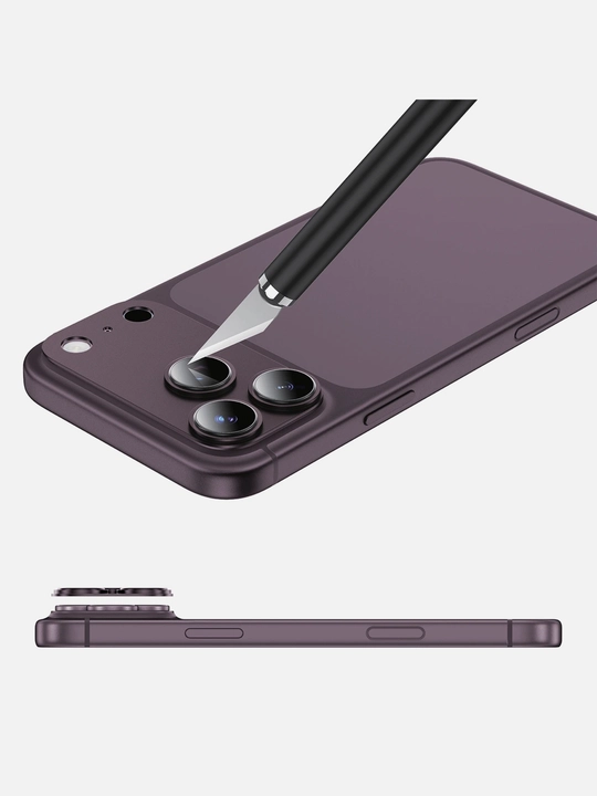 Защитное стекло для камеры iPhone 18/17 Pro/Pro Max. Green Lion Camera Lens Полная защита