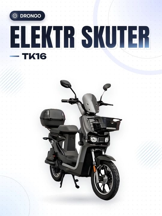 Электросамокат DRONGO TK16, аккумулятор 60 В 20 Ач - 