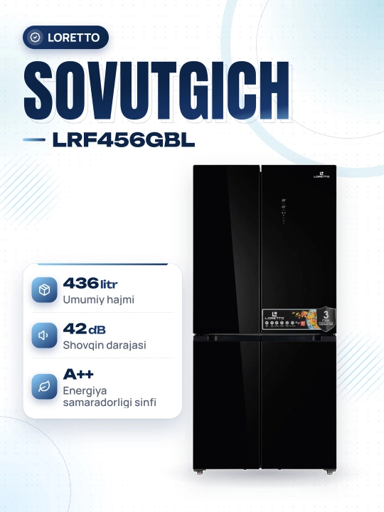 Sovutgich Loretto LRF 456 GBL - 