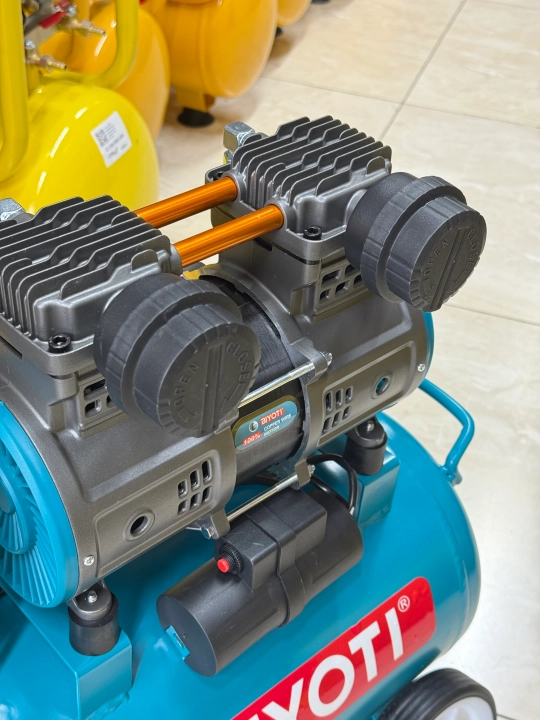 Компрессор воздушный BIYOTI BYT-AC24L, безмасляный, 24 л, 1300 Вт, 8 бар
