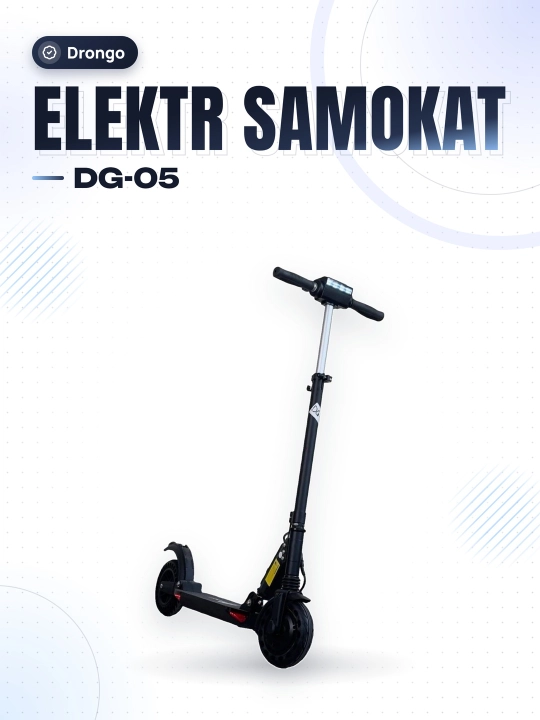 Elektr samokat Drongo DG-05, qora - 