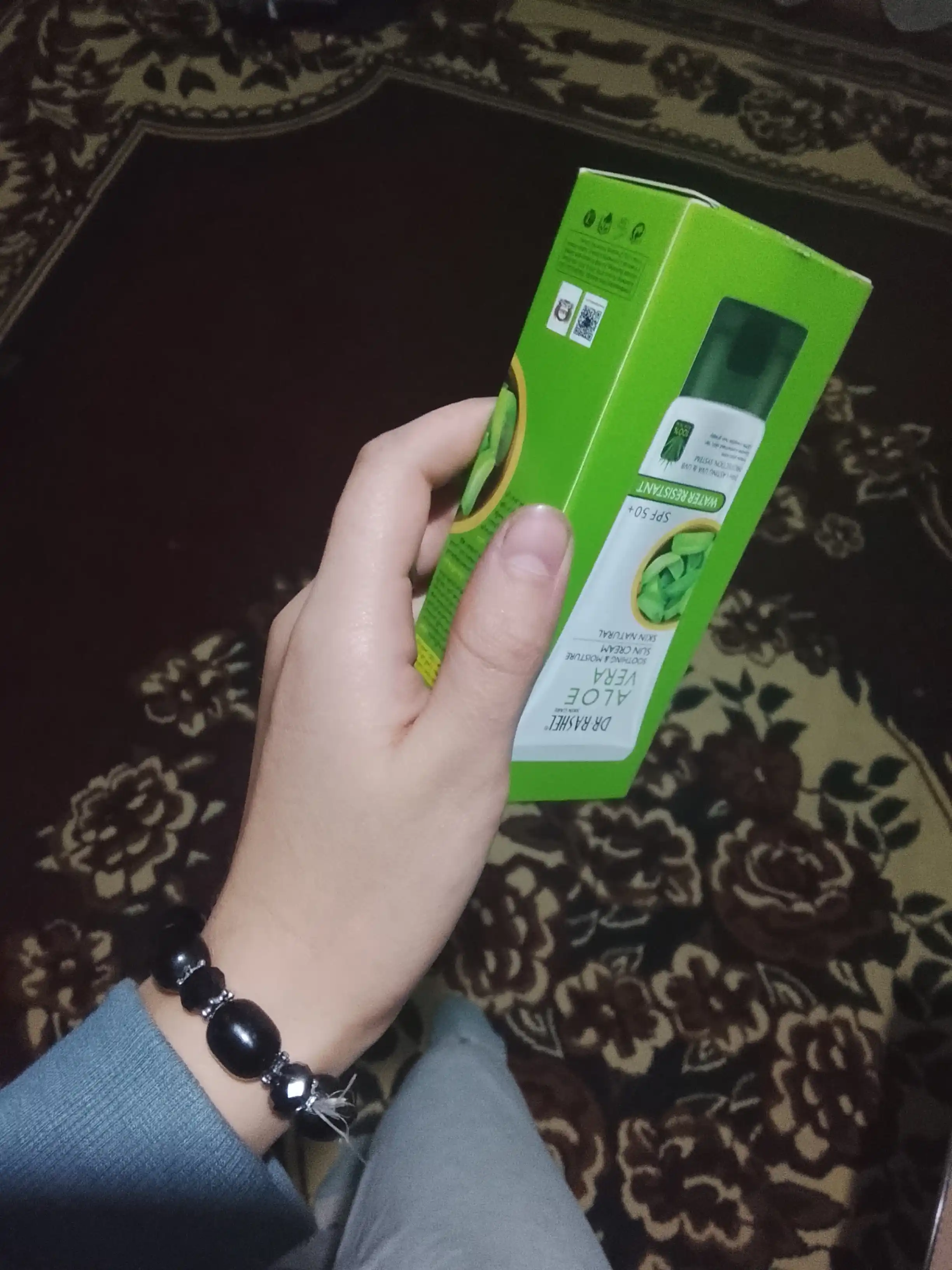 Namlovchi quyoshdan himoyalovchi krem Dr. Rashel Aloe Vera Sun Cream SPF50+, 60 ml