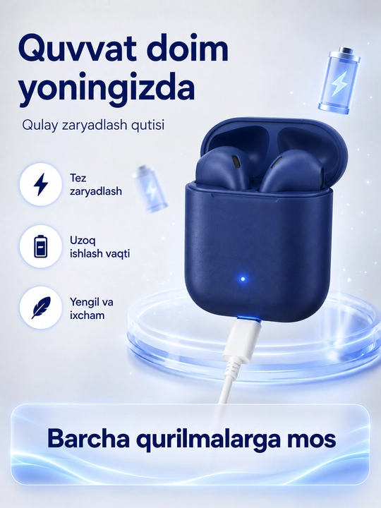 Bluetooth quloqchinlar, simsiz naushnik