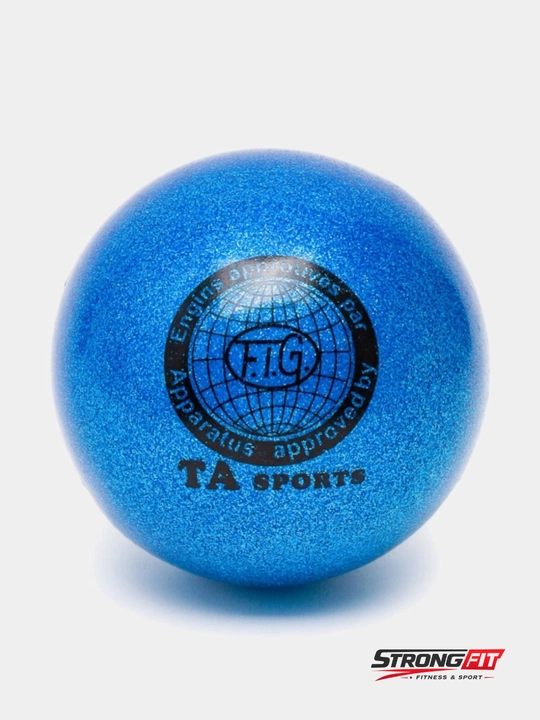 Мяч для художественной гимнастики TA Sports, блестящий, для тренировок и выступлений
