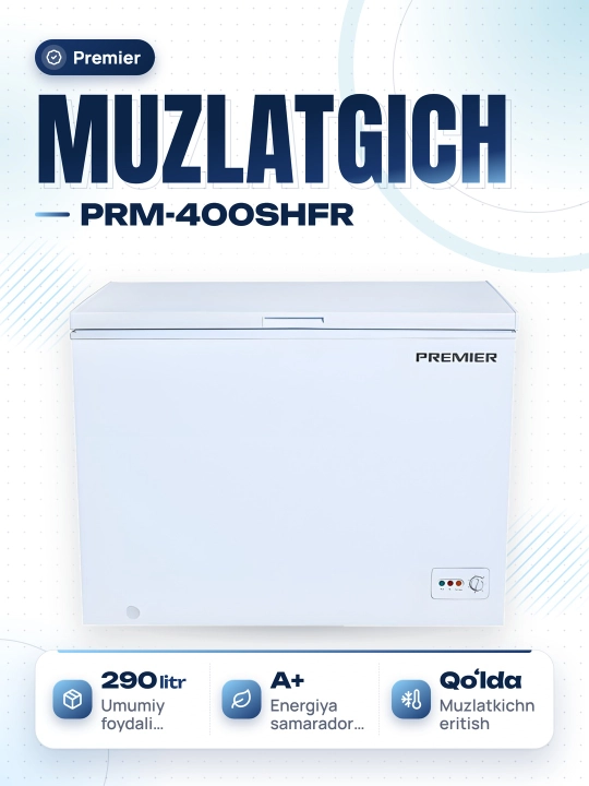 Muzlatgich Premier PRM-400SHFR - 