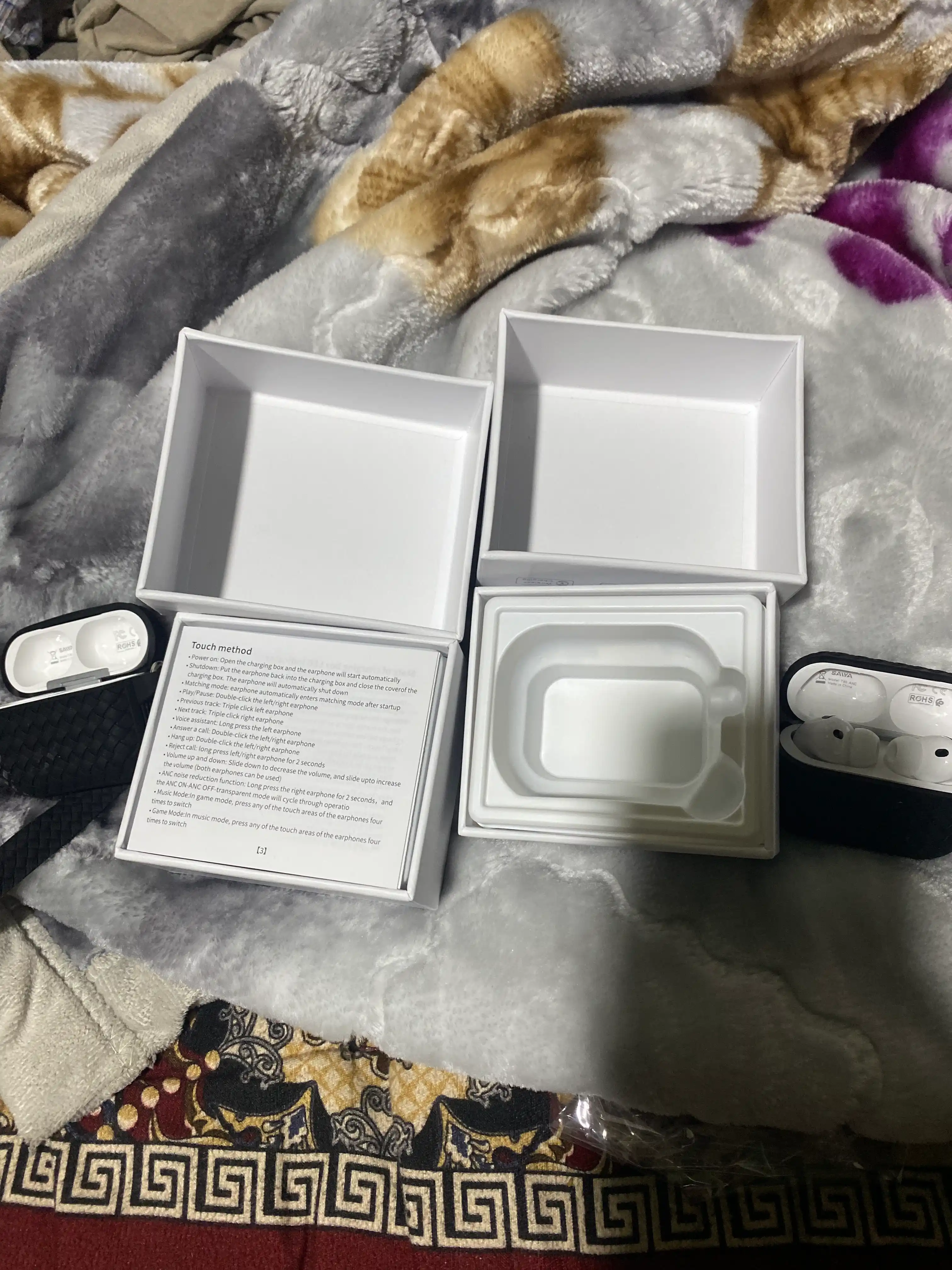 Pods Pro 3 simsiz quloqchinlari, Bluetooth 6.0, ANC, sovg‘a sifatida g‘ilof