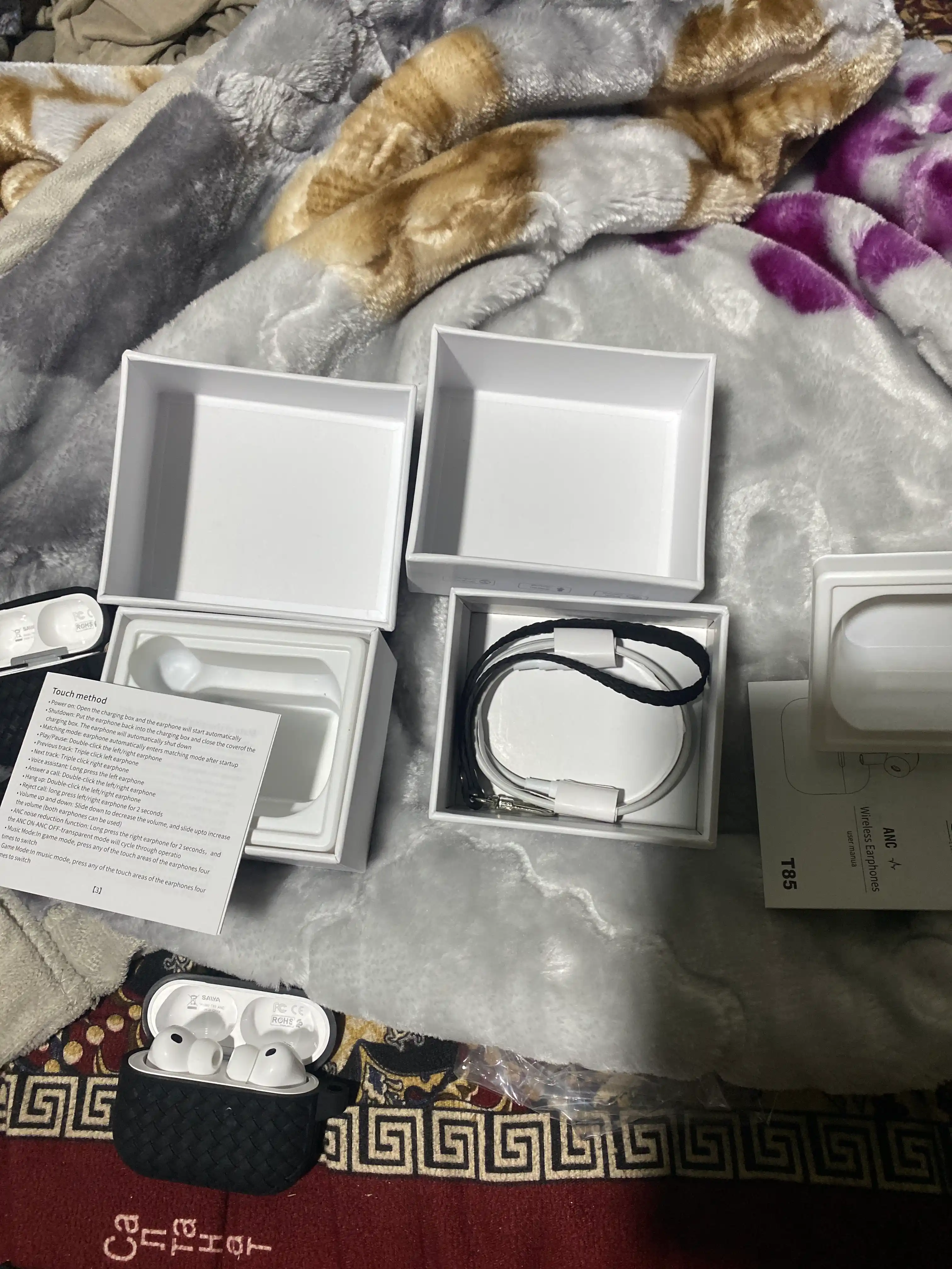 Pods Pro 3 simsiz quloqchinlari, Bluetooth 6.0, ANC, sovg‘a sifatida g‘ilof