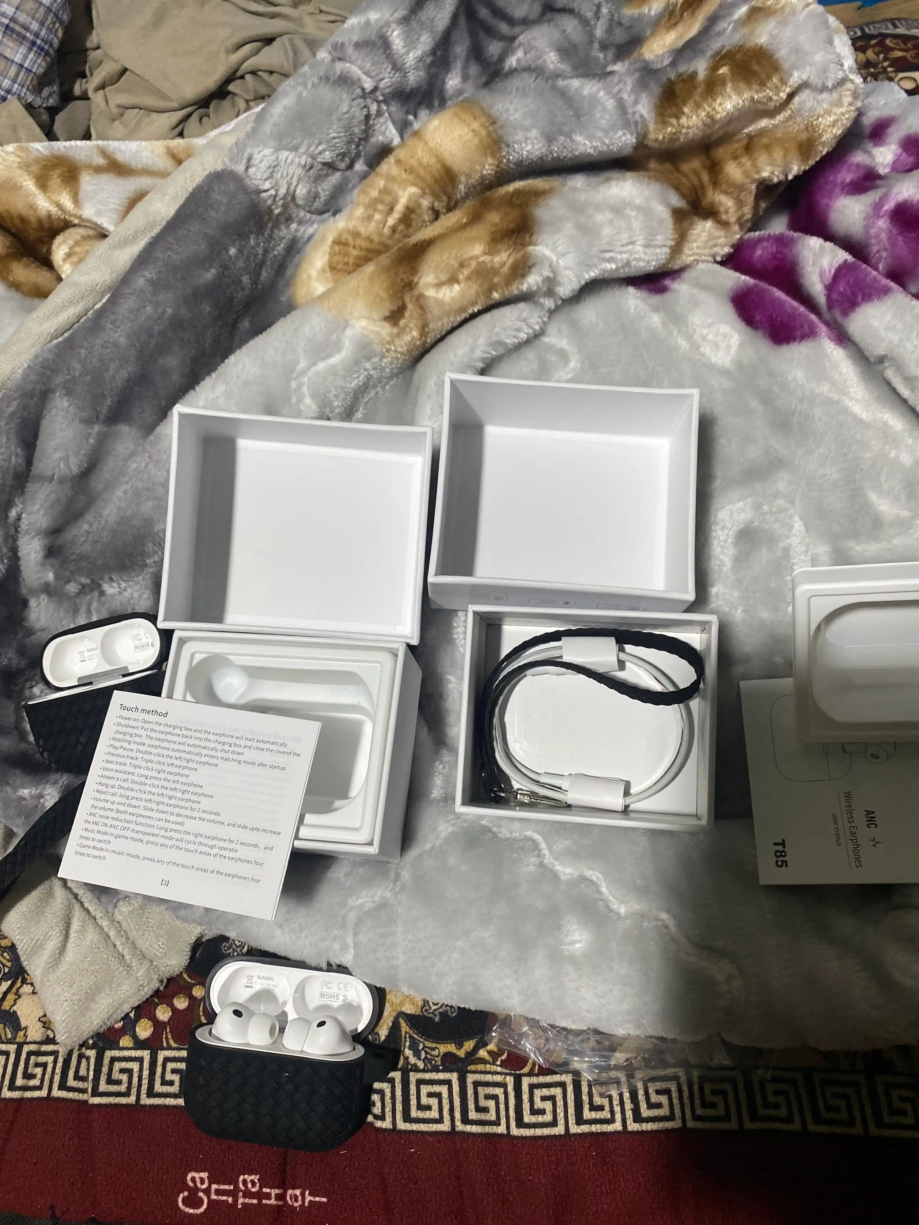 Pods Pro 3 simsiz quloqchinlari, Bluetooth 6.0, ANC, sovg‘a sifatida g‘ilof