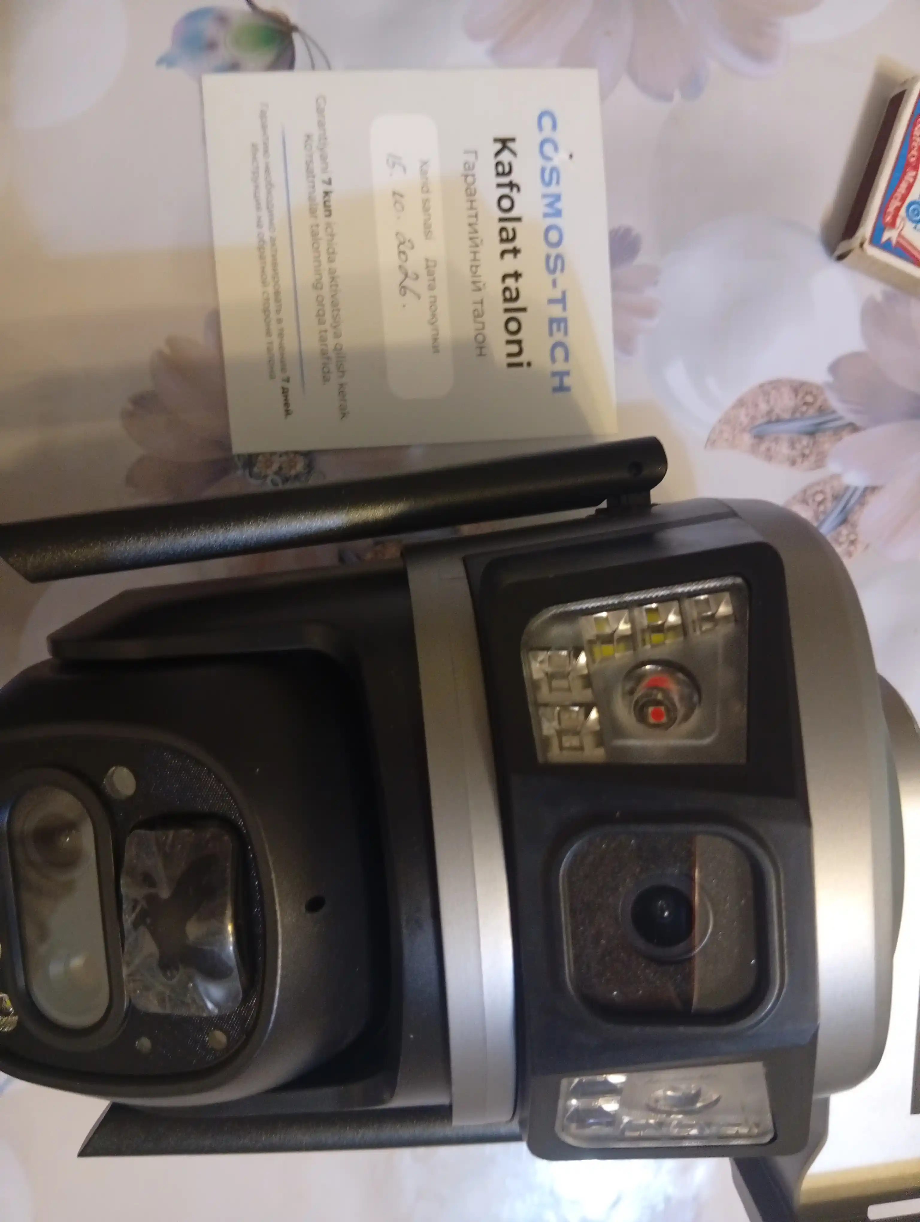 Hikvision V380  ko‘cha 4G kameralari burilish imkoniyati, quyosh paneli va tungi ko‘rish