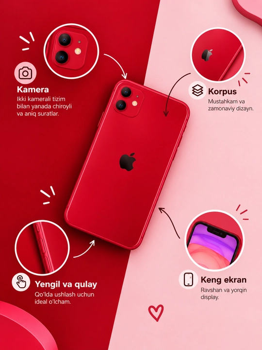 Apple iPhone 11, айфон 11 64/128 ГБ — смартфон