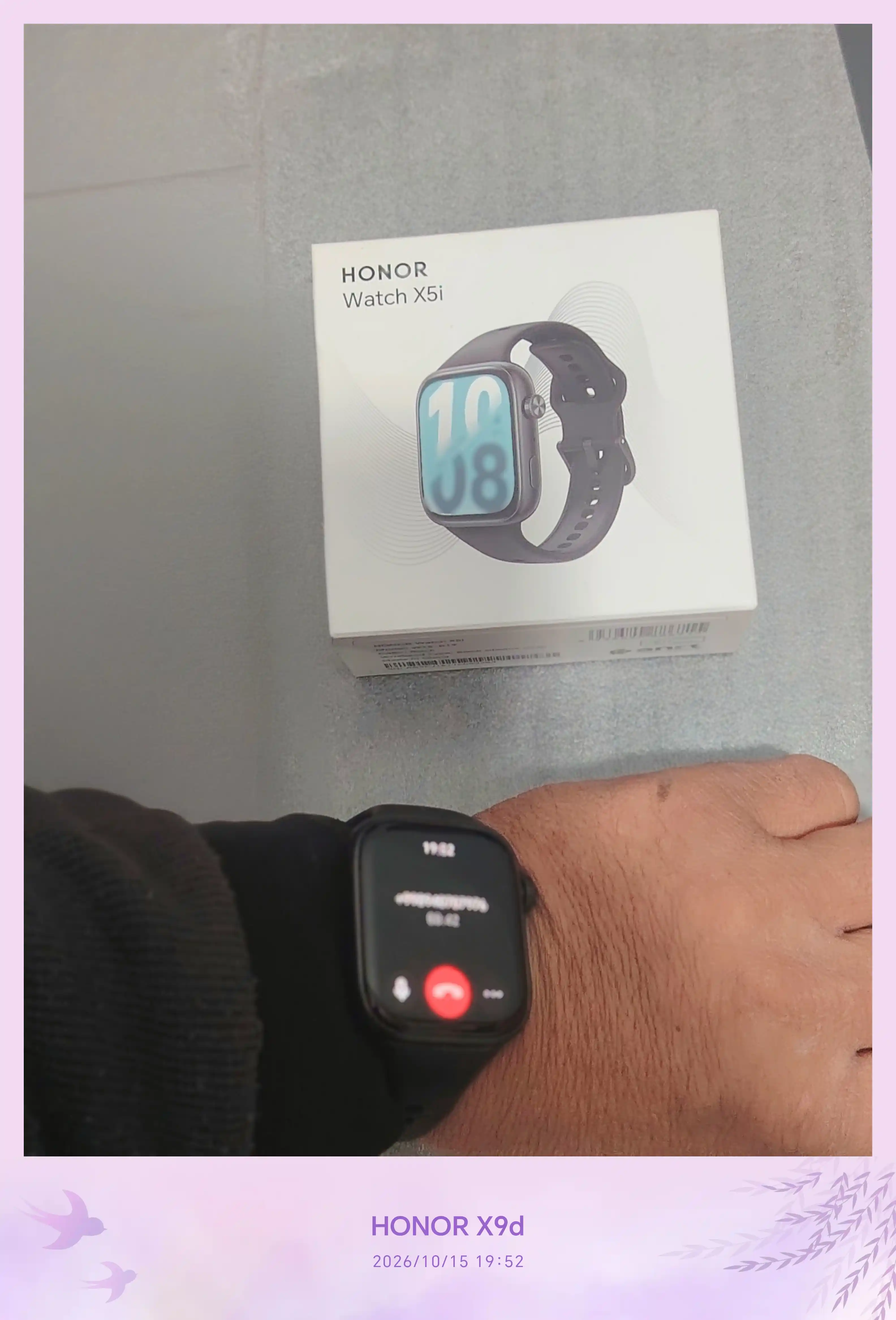 Smart Watch HONOR Watch X5i, 2026 versiya, AMOLED ekran, Bluetooth, qo‘ng‘iroq funksiyasi