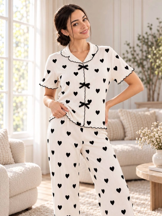 Ayollar pijamasi, 2 talik uy kiyimi, qulay komplekt, S-4XL