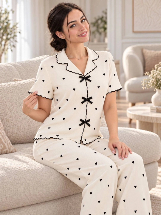 Ayollar pijamasi, 2 talik uy kiyimi, qulay komplekt, S-4XL