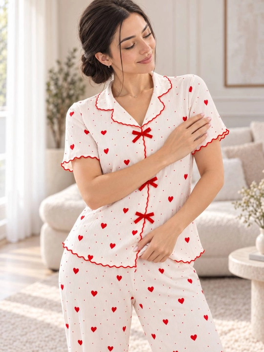 Ayollar pijamasi, 2 talik uy kiyimi, qulay komplekt, S-4XL