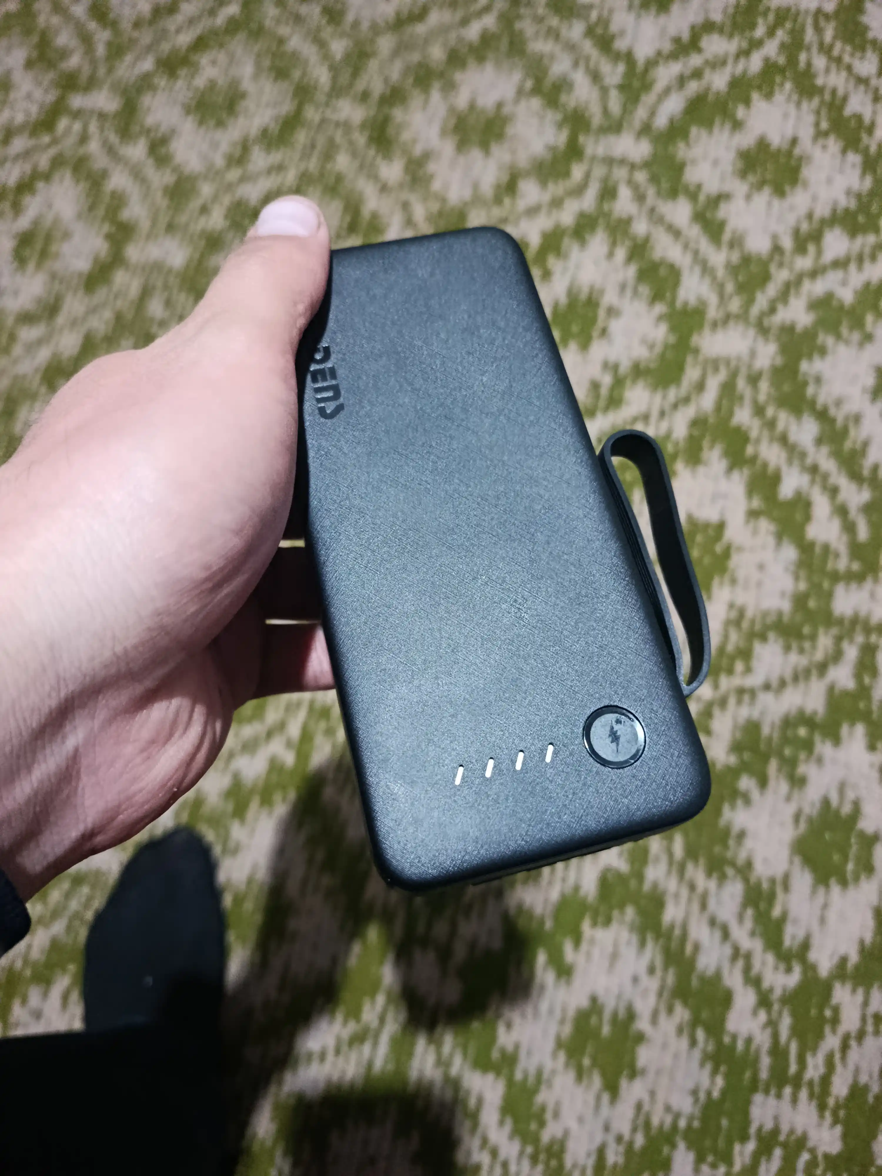 Power Bank 20000mA tezkor quvvat bilan tashqi akkumulyatori +4 kabel bilan