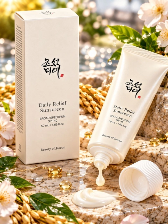 Yuz uchun quyoshdan himoya qiluvchi krem Beauty of Joseon Relief Sun SPF 40,  50 ml