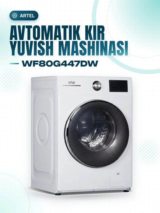 Kir yuvish mashinasi Artel WF80G447DW - 