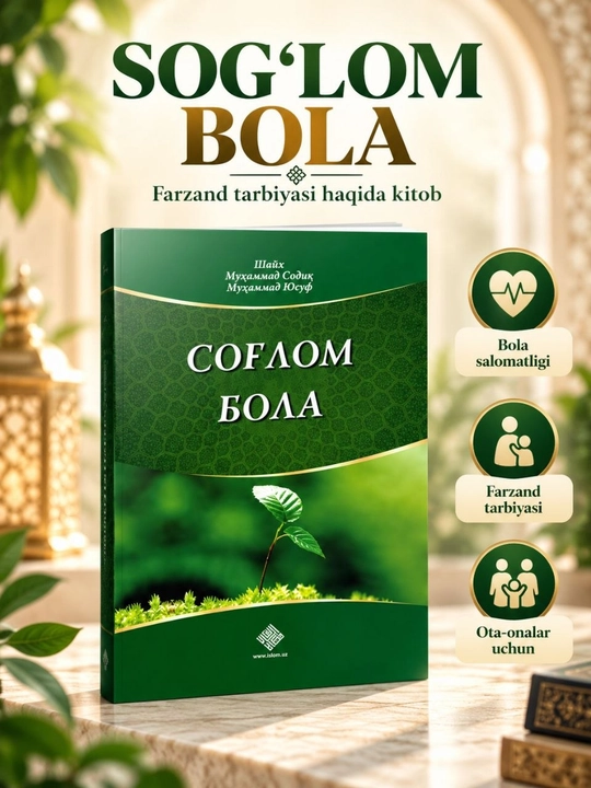 «Соғлом бола» — книга шейха Мухаммада Садыка Мухаммада Юсуфа - 