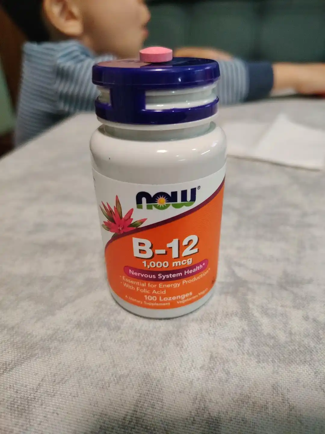 NOW Foods Витамин B12 - энергия и поддержка нервной системы, 1000 мкг