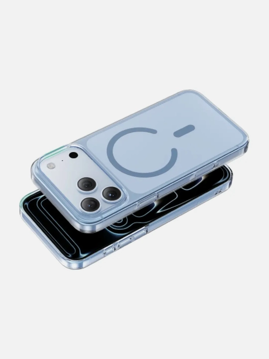 Чехол Green Lion Magsafe Delgado PC, для iPhone 18/17 Pro/Pro Max, бордовый blue orange