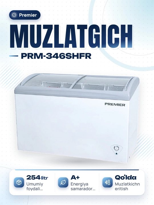Muzlatgich Premier PRM-346SHFR - 