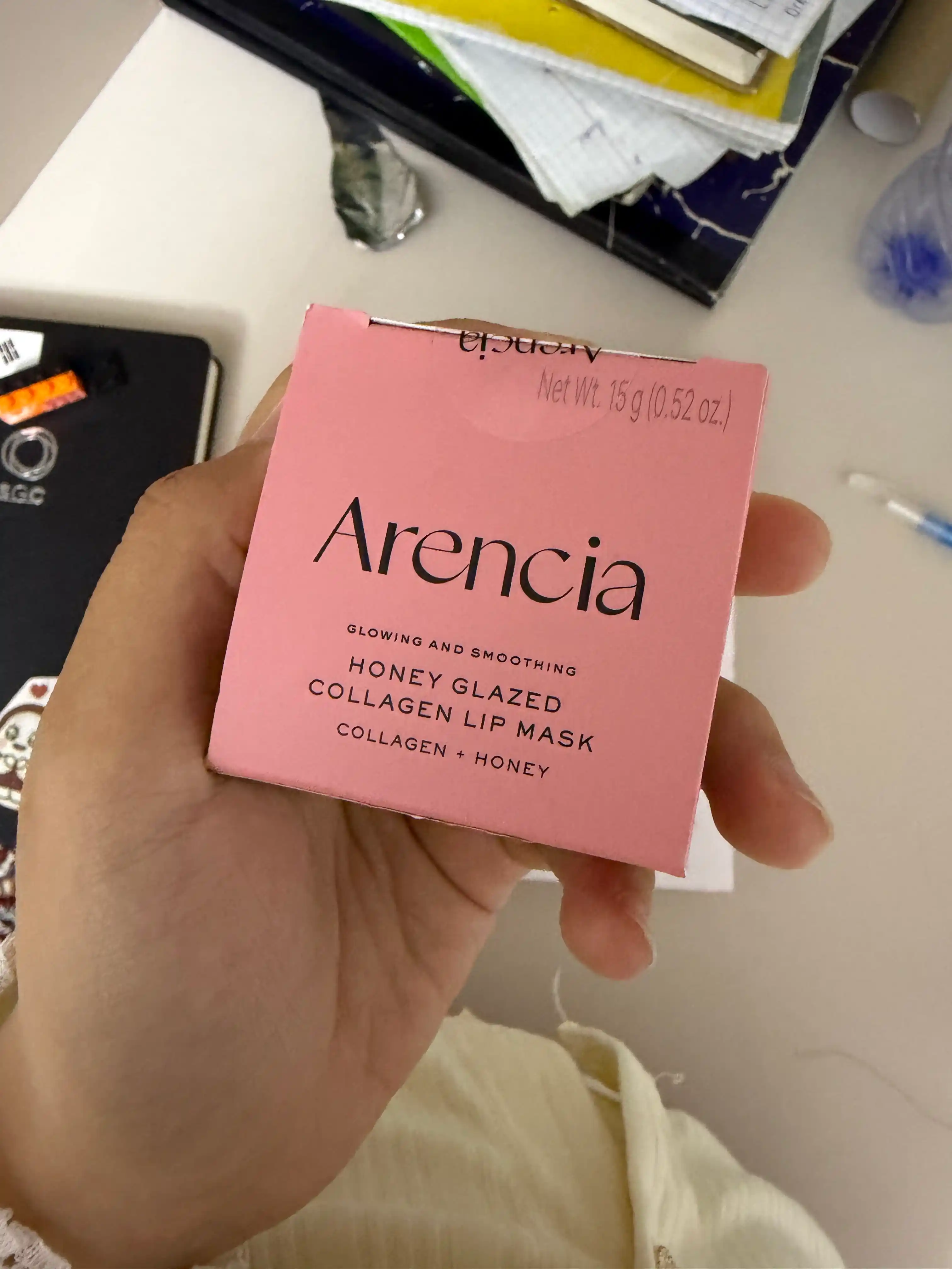 Arencia Honey Glazed Collagen namlantiruvchi lab niqobi, 15 g