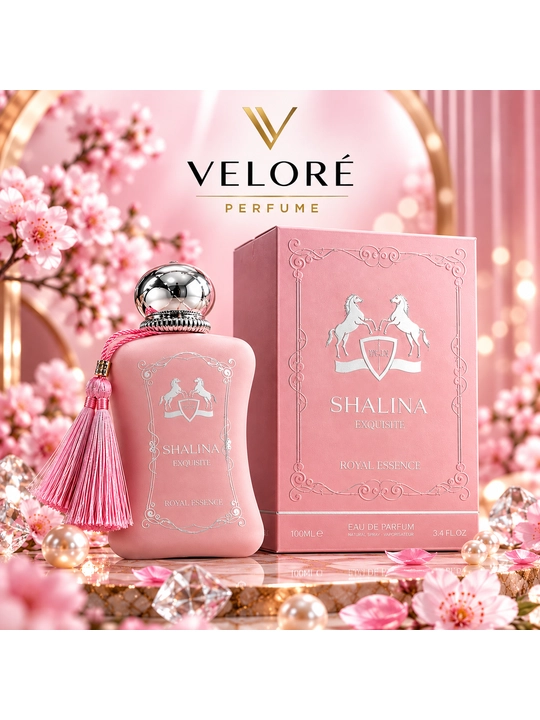 Veloré perfume shalina exquisite royal essence женская парфюмерная вода, 100 мл - 
