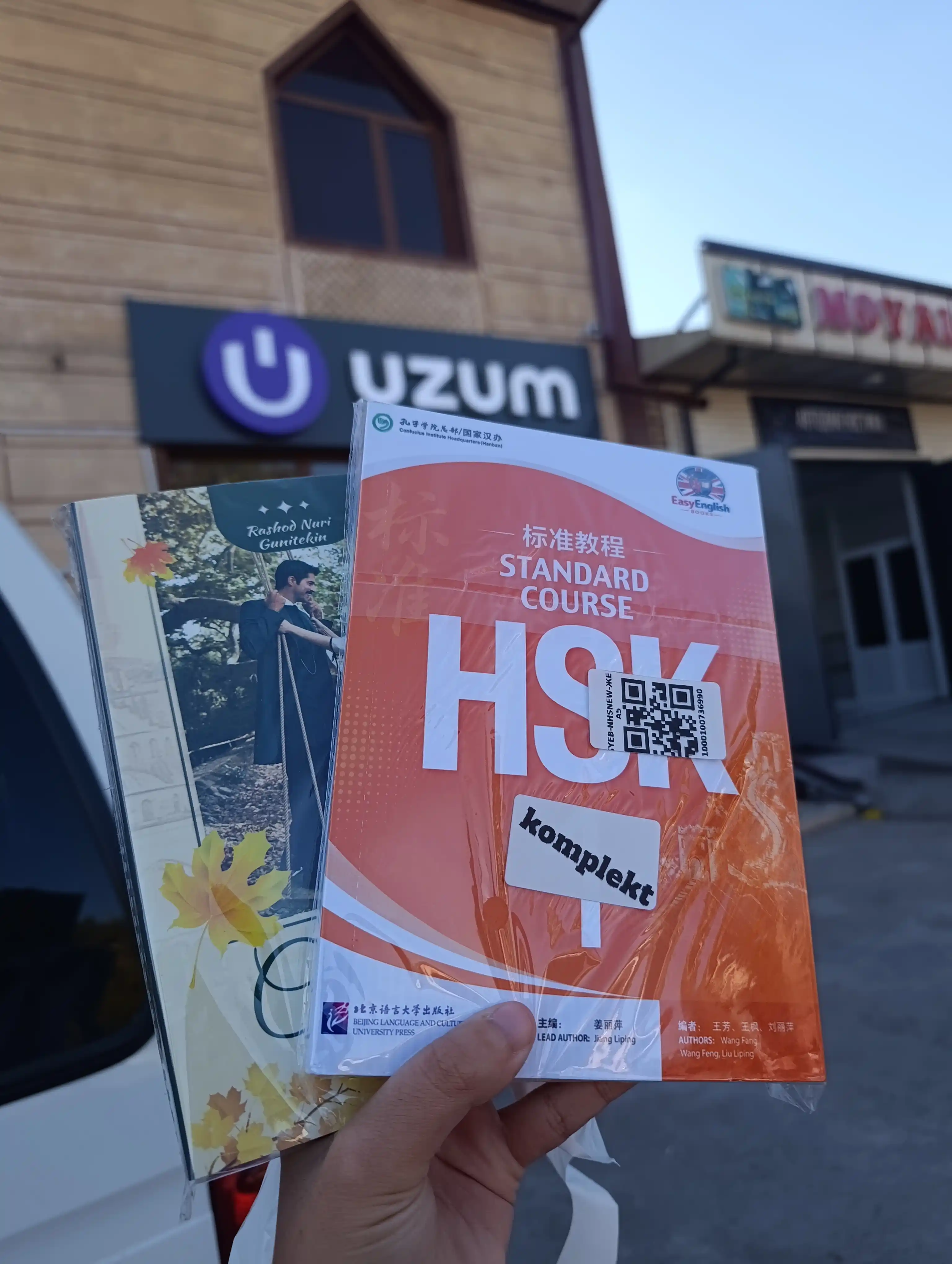 HSK Standard Course 1,2,3, Student's book+Workbook A5 va A4 formatda Jiang Liping