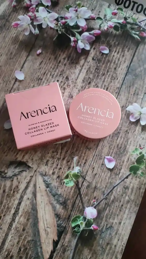 Arencia Honey Glazed Collagen namlantiruvchi lab niqobi, 15 g