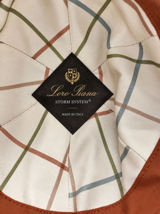 Erkaklar uchun klassik Loro Piana uslubidagi beysbol kepkasi