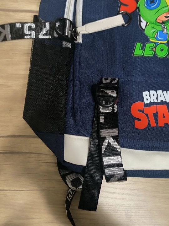 Sevimli qahramonlar( Brawl stars) printiga ega, o‘g‘il va qiz bolalar uchun  ryukzak