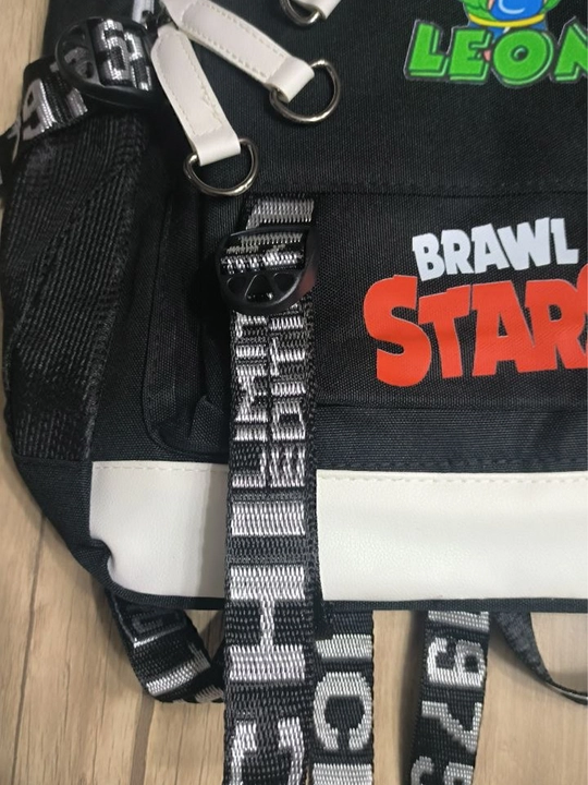 Sevimli qahramonlar( Brawl stars) printiga ega, o‘g‘il va qiz bolalar uchun  ryukzak