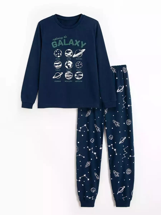 O`g`il bola uchun nachosli pijama, paxta, NEO - 