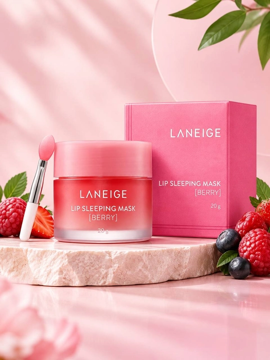 Ночная маска для губ LANEIGE Lip Sleeping Mask Berry, 20 г - 